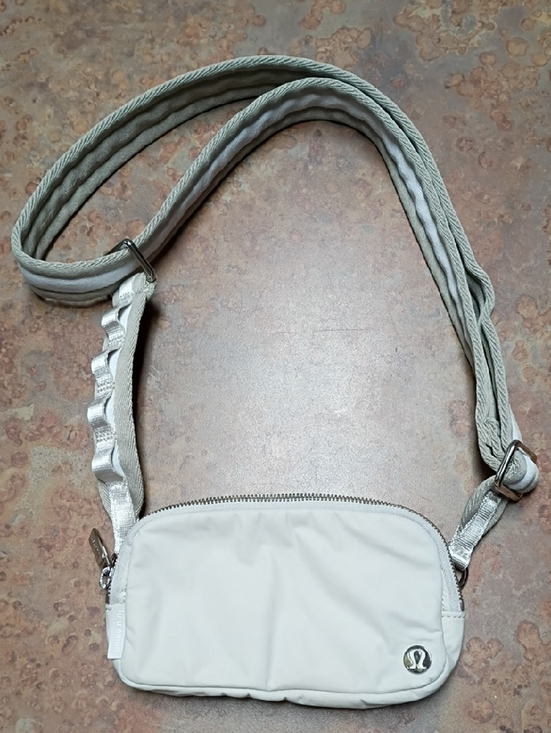 lululemon athletica Handbags - lululemon athletica Mini Crossbody Bag in Light Gray